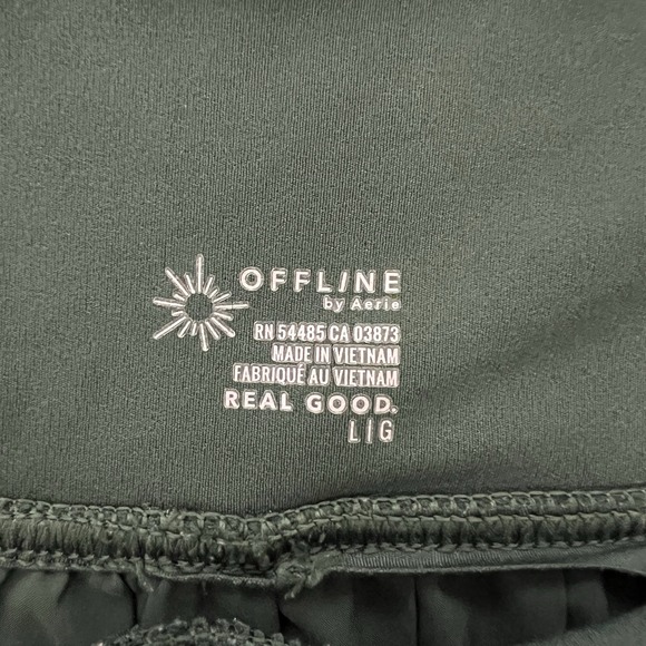 Offline by Aerie Pleated Tennis Skirt Forest Green Women's Large Pickleball - Picture 9 of 9